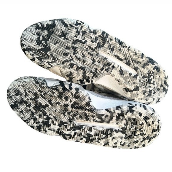 adidas Pro Bounce 2019 White Gold Metallic Basketball Sneakers Mens size 13 - Picture 7 of 11